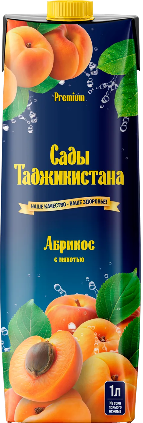 Сок Сады Таджикистана Абрикос Tetra Pak Prisma 250мл